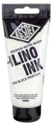 Essdee inchiostro per stampa a blocchi bianco 100ml - vernice artigianale premium