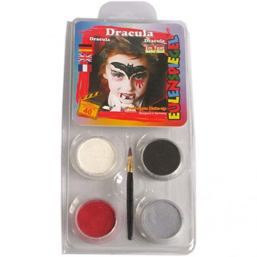 Eulenspiegel set trucco - Motivi Dracula - a base d'acqua - 4 colori
