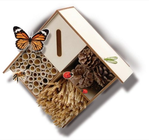 Ses hotel per insetti kit creativo in legno per bambini natura giardino-3