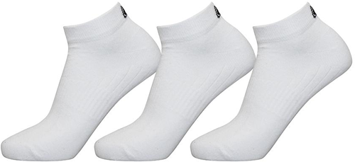 Exceptio calzini sportivi trainer bianchi 3 paia - traspiranti e comodi