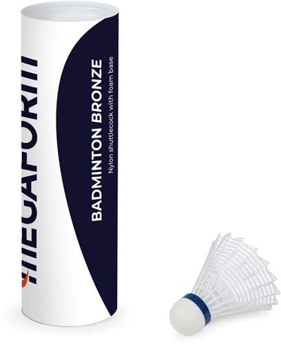 Megaform volani da badminton - set di 6 volani resistenti