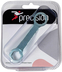 Precision chiave per tacchetti calcio alluminio argento - stud spanner