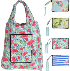 Storage Solutions borsa della spesa pieghevole 37x50cm poliestere multi
