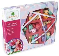 Sycomore perline di legno giocattolo creativo diamanti arcobaleno