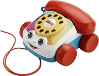 Fisher-Price telefono giocattolo per bambini con cordino e disco rotante-2