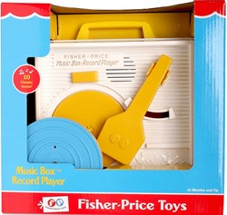 Classic Record Player giradischi giocattolo Fisher Price musica retrò
