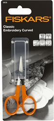 Fiskars Forbici di Precisione Classiche Curve 10cm per hobby e cucito