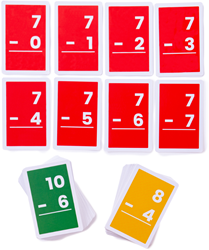 Bigjigs Flashcards Sottrazione 1-10 (10)