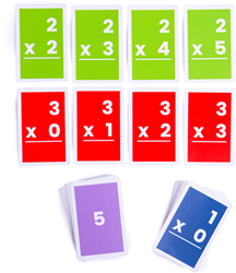 BigJigs Flashcards giocattolo educativo - moltiplicazioni 1-6
