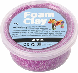 Foam Clay pasta modellabile neon viola 35g - giocattolo creativo