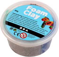 Foam Clay pasta modellabile set colori scuri 4x20g multicolore