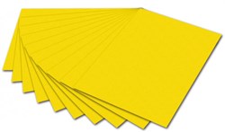 Folia cartoncino fotografico A4 giallo banana 300gr 50 fogli carta creativa