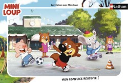 Nathan Rahmenpuzzle - Mini-Loup - 15 Teile