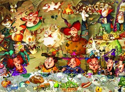 Grafika puzzle François Ruyer - puzzle streghe - 2000 pezzi