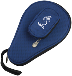 Fox TT custodia racchetta ping pong con tasca extra per palline - blu