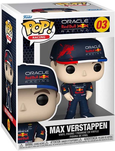 Funko Pop Max Verstappen Formula 1 Red Bull - Giocattolo da Collezione