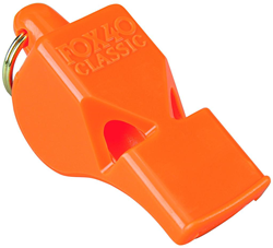 Fox 40 fischietto di sicurezza con cinturino da polso - arancione - accessorio sportivo