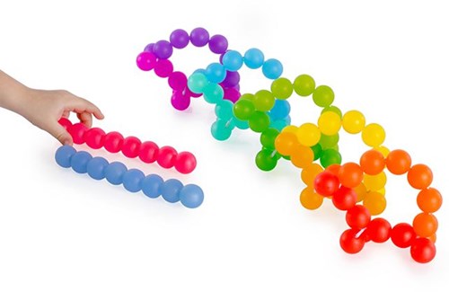 Guidecraft giocattolo BendiBeads arcobaleno - giocattolo educativo in cartone-2