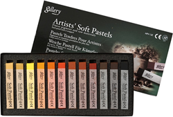 Creativ Company giocattolo pastello Gallery Soft Pastel Set marrone 12 pezzi