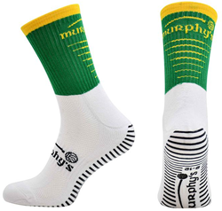 Murphy's calze sportive Pro Mid Grip adulto verde/oro