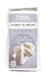 Graine Creative polvere di alginato impronta bebè 500g stampo gesso