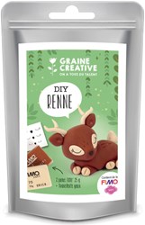 Graine Creative Fimo argilla polimerica renna - set creativo natalizio