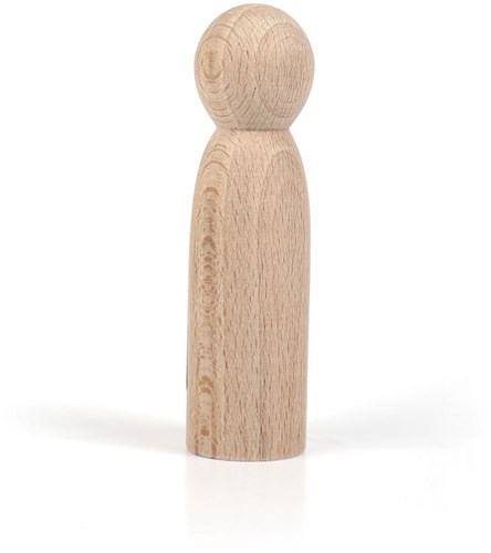 Graine Creative figura pedina in legno 9 cm per creatività e gioco