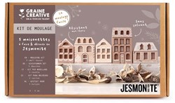 Graine Creative set completo creativo casette di Natale Jesmonite 32x9x18,5cm