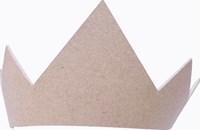 Graine Creative corona di cartone principe gioco creativo 18x7,5x17 cm