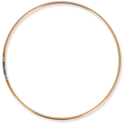 Graine Creative anello in metallo 45 cm rame - materiale decorativo