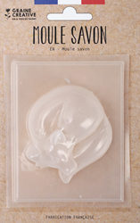 Graine Creative stampo volpe 7x6x2 cm per sapone e resina epossidica