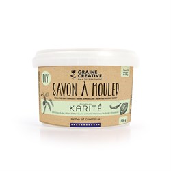 Graine Creative base sapone 500g burro di karité fai da te