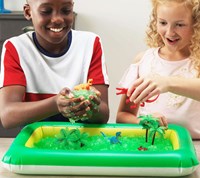 Zimpli Kids set dinosauri Gelli Worlds - confezione giocattolo avventurosa-2