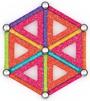 Geomag Glitter Panelen Set Recycled - 35-delig