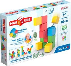 Geomag giocattolo di costruzione magnetico Magicube set creativo riciclato 16 pezzi