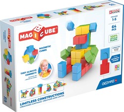 Geomag Geomag Magicube Full Color Recycled Try me 64 pcs