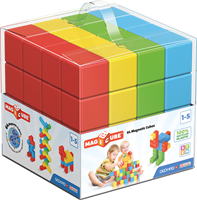 Geomag giocattolo da costruzione magnetico Magicube Green Line 64 pezzi