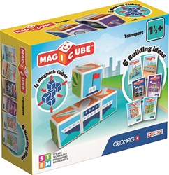 Geomag Geomag Magicube Printed Transport + Cards 7 pcs