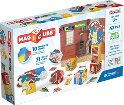 Geomag Geomag Magicube Story Build Recycled Clips Three Little Pigs 42 pcs