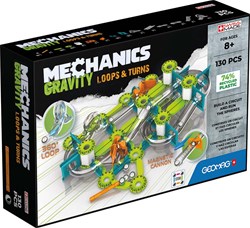 Geomag gioco di costruzione magnetico Mechanics Gravity Loops & Turns 130 pezzi