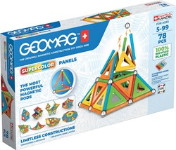 Geomag Geomag Supercolor Panels Recycled 78 pcs