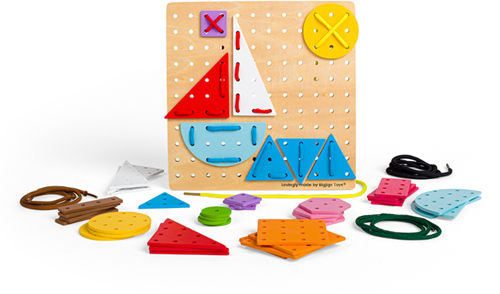 Bigjigs pizzo geometrico