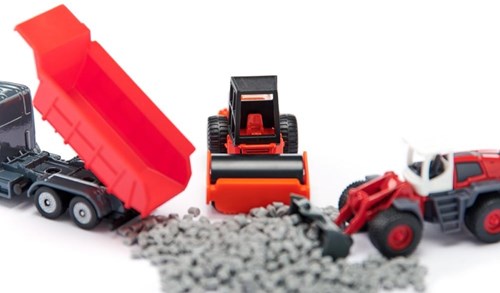 Siku set regalo operai stradali giocattolo - veicoli da costruzione con parti mobili-3