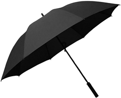 Precision ombrello da golf nero - fibra di vetro antivento 75 cm