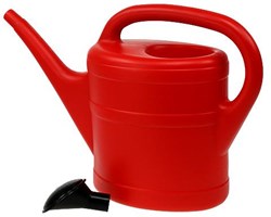 Fiskars annaffiatoio 10 litri rosso - annaffiatoio in plastica per esterni