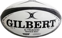 Gilbert pallone rugby allenamento G-TR4000 nero misura 4 - pallone da allenamento