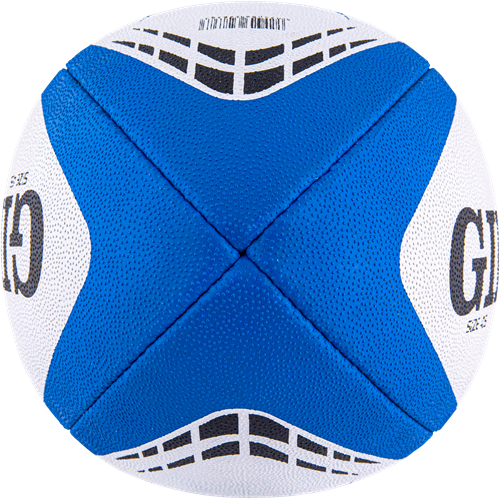 Gilbert pallone rugby allenamento G-tr4000 blu misura 3 - pallone da allenamento-3