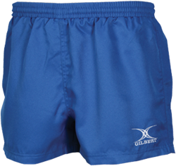 Gilbert pantaloncini rugby Saracen II blu - 2XS shorts sportivi poliestere