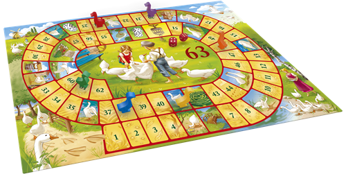 Goliath Gioco dell’oca gioco da tavolo classico per tutta la famiglia NL FR-2