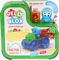 Goliath giocattoli - Jelly Blox trattore e contadino playset